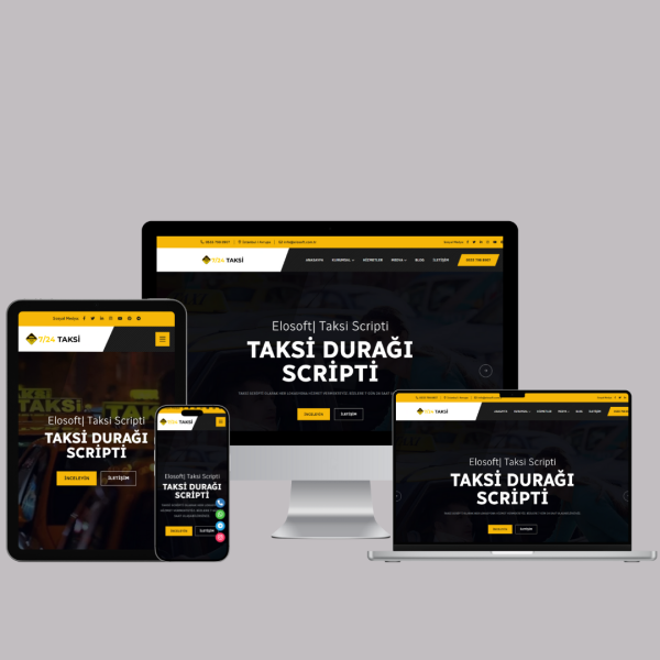 Ticari Taksi Durağı Firma Web Sitesi V1